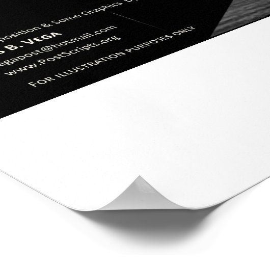 Huid en Bot Poster (Hoek)