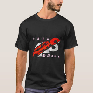 Huid- en botletters citeren huid en bot t-shirt