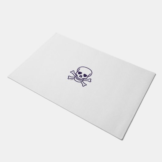 Huid en Botten wit, groot hormoon Deurmat (Schuin)