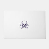 Huid en Botten wit, groot hormoon Deurmat (Voorkant)