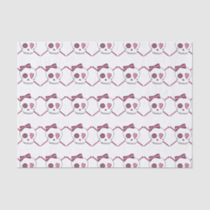 Huid- en keelnaalden (Hair Bow) Tissuepapier