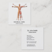 Huid- en onderhuidaandoeningen Visitekaartje (Voorkant / Achterkant)