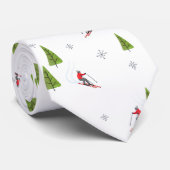 Huid- en pijnbomen stropdas (Opgerold)