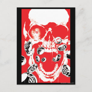 Huid en ringen - Rood Briefkaart