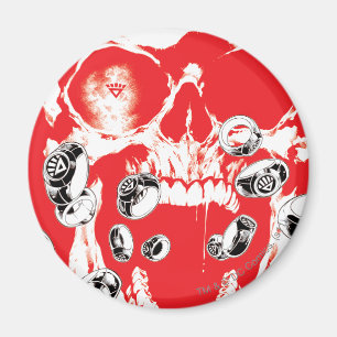 Huid en ringen - Rood Magneet