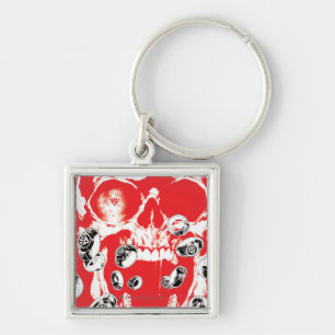 Huid en ringen - Rood Sleutelhanger