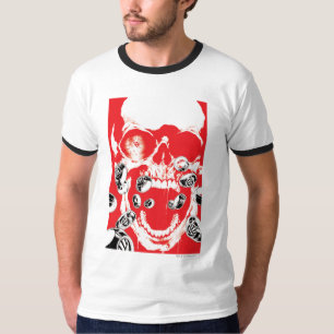 Huid en ringen - Rood T-shirt