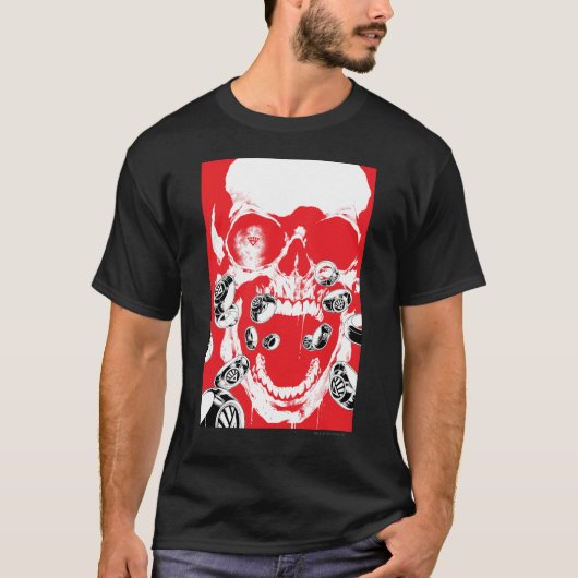 Huid en ringen - Rood T-shirt (Voorkant)