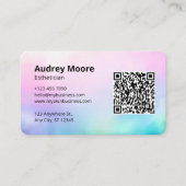 Huid Esthetisch Modern Design Salon Spa Visitekaartje (Voorkant)