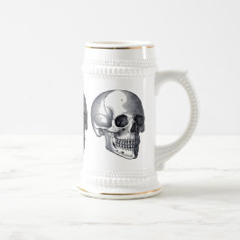  huid Gothic Punk Beer Stein Bierpul