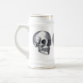 huid Gothic Punk Beer Stein Bierpul (Links)