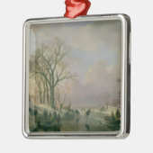 Huid in Nederland Metalen Ornament (Links)