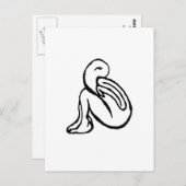 "Huid" JTG Art Briefkaart (Voorkant / Achterkant)