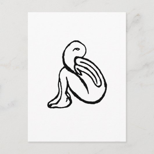 "Huid" JTG Art Briefkaart (Voorkant)