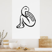 "Huid" JTG Art Poster (Keuken)