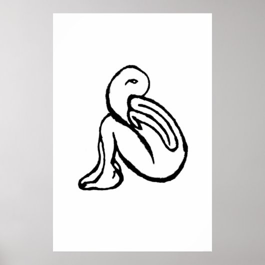 "Huid" JTG Art Poster (Voorkant)