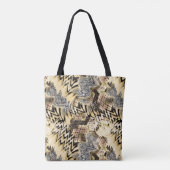 huid, luipaard, slang tote bag (Achterkant)
