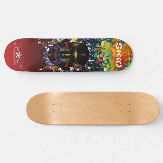 Huid Persoonlijk Skateboard (Horizontaal)