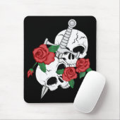 Huid, Rozen en Dagger Muismat (Met muis)