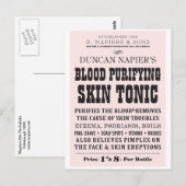 Huid Tonic Briefkaart (Voorkant / Achterkant)