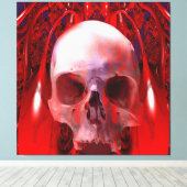 Huid Transfusie Canvas Afdruk (Insitu (Houten vloer))