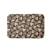 Huid van dieren met hart badmat (Voorkant)