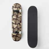Huid van dieren met hart skateboard (Voorkant)