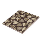 Huid van dieren met hart tegeltje (Zijkant)