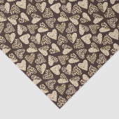 Huid van dieren met hart tissuepapier (Detail)