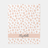 Huid van wilde dieren fleece deken (Voorkant)