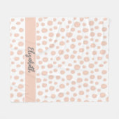 Huid van wilde dieren fleece deken (Voorkant (Horizontaal))