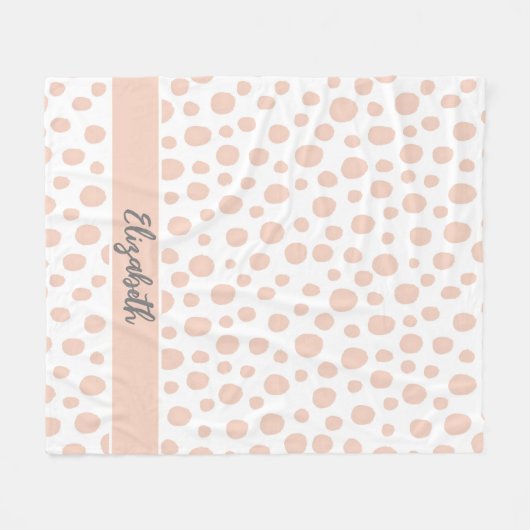 Huid van wilde dieren fleece deken (Voorkant (Horizontaal))