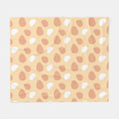 Huid van wilde dieren fleece deken (Voorkant (Horizontaal))