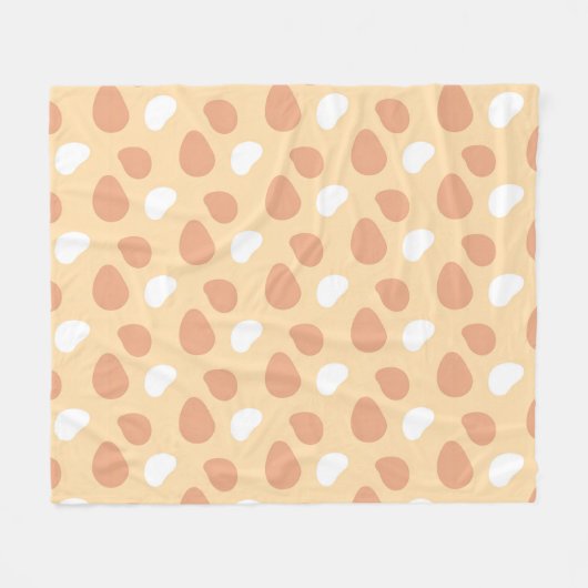 Huid van wilde dieren fleece deken (Voorkant (Horizontaal))