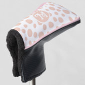 Huid van wilde dieren golfheadcover (3/4 voorkant)