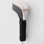 Huid van wilde dieren golfheadcover (Schuin)