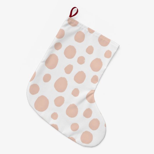 Huid van wilde dieren grote kerstsok (Voorkant (Hangend))