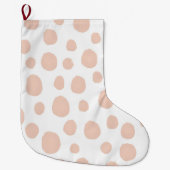 Huid van wilde dieren grote kerstsok (Voorkant)