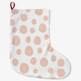 Huid van wilde dieren grote kerstsok