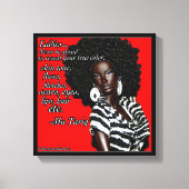 Huiddiepte Canvas Afdruk (Voorkant)