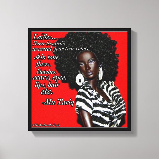 Huiddiepte Canvas Afdruk (Voorkant)