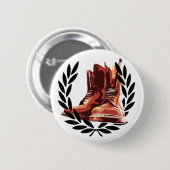 huiden laarzen ronde button 5,7 cm (Voorkant /achterkant)