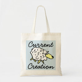"Huidig creatie" Schapen Cartoons Projecttas Tote Bag