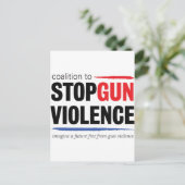 Huidige CSGV-logo Briefkaart (Staand voorkant)