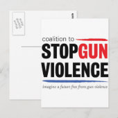 Huidige CSGV-logo Briefkaart (Voorkant / Achterkant)