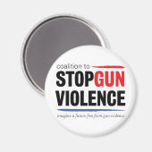 Huidige CSGV-logo Magneet (Voorkant / Achterkant)