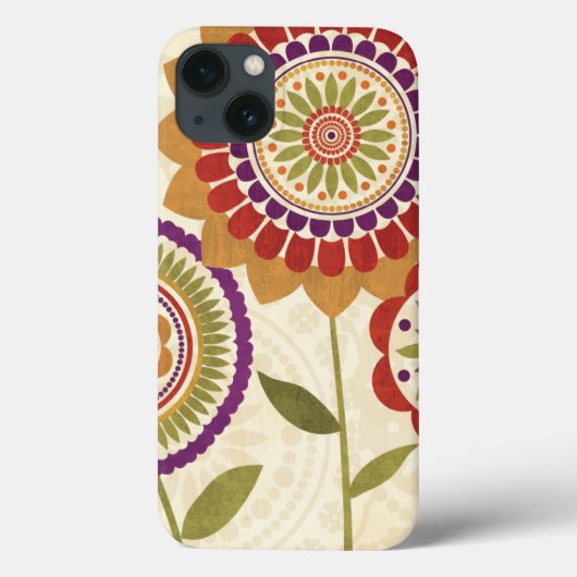 Huidige Herfst bloemen Case-Mate iPhone Case (Achterkant)