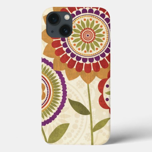 Huidige Herfst bloemen Case-Mate iPhone Case (Achterkant)