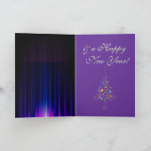 Huidige kerstboom feestdagen kaart (Binnen)