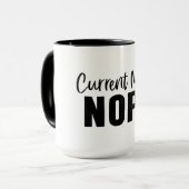 Huidige Mood Nope Mok (Voorkant links)